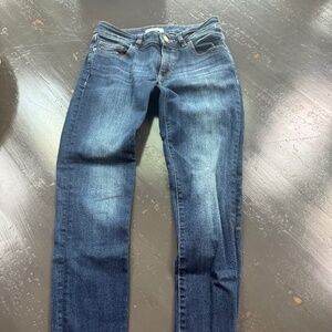 DL1961 DARK STRAIGHT LEG JEANS SIZE 25